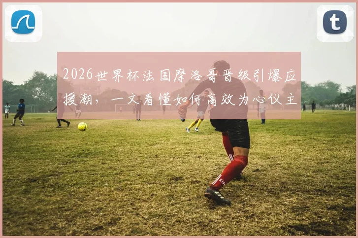 2026世界杯法国摩洛哥晋级引爆应援潮，一文看懂如何高效为心仪主队打call冲榜全攻略